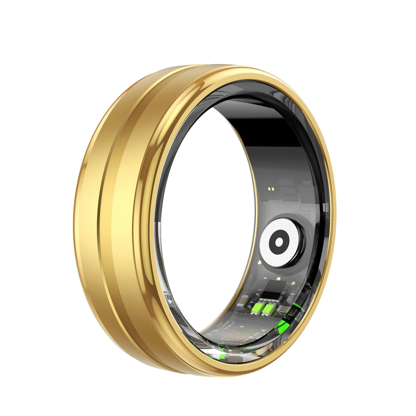 2025 Smart Ring for Men Women, Heart Rate Blood Oxygen Monitor, IP68 & 5ATM Waterproof, Multi-sport Mode, Couple Rings Best Gift