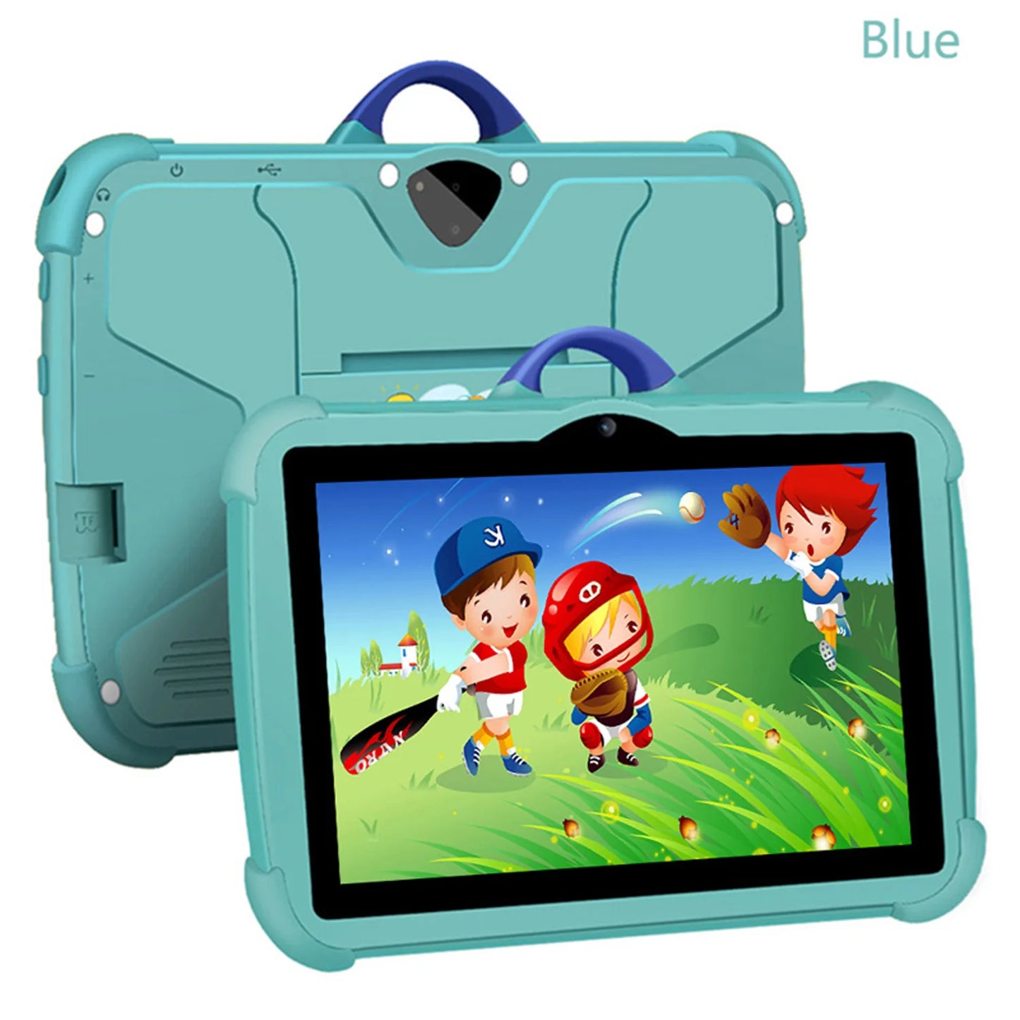 New Cartoon Pattern Kids Tablet 7.0 Inch Quad Core 4GB RAM 64GB ROM Android Learning Education Games Tablets Children's Gifts