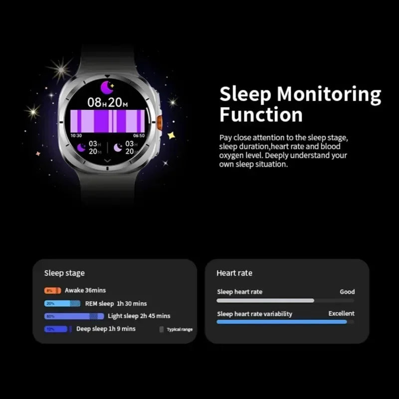 2025 New Sports Fitness Tracker Screen Watch Multi-function W7 GPS Bluetooth Connection Healthy Accessories Altimeter Bip