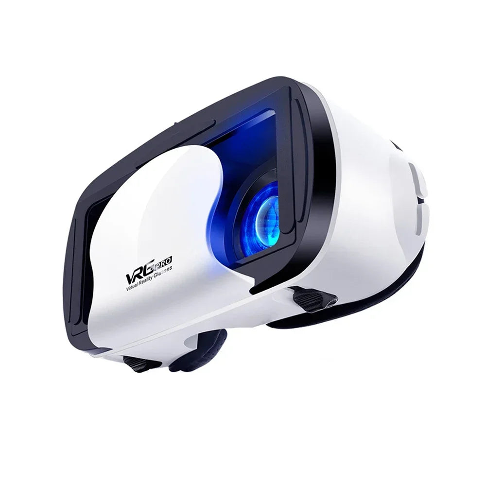 VR Virtual Reality 3D Smart Glasses Stereo Helmet Headset With Remote Controller For IOS Android Smartphones Virtual World 7"