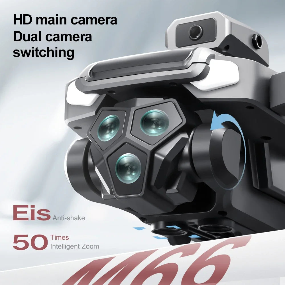 Drone Profesional 8K Dual Camera Brushless Motor Obstacle Avoidance Dron RC Helicopter Foldable Quadcopter