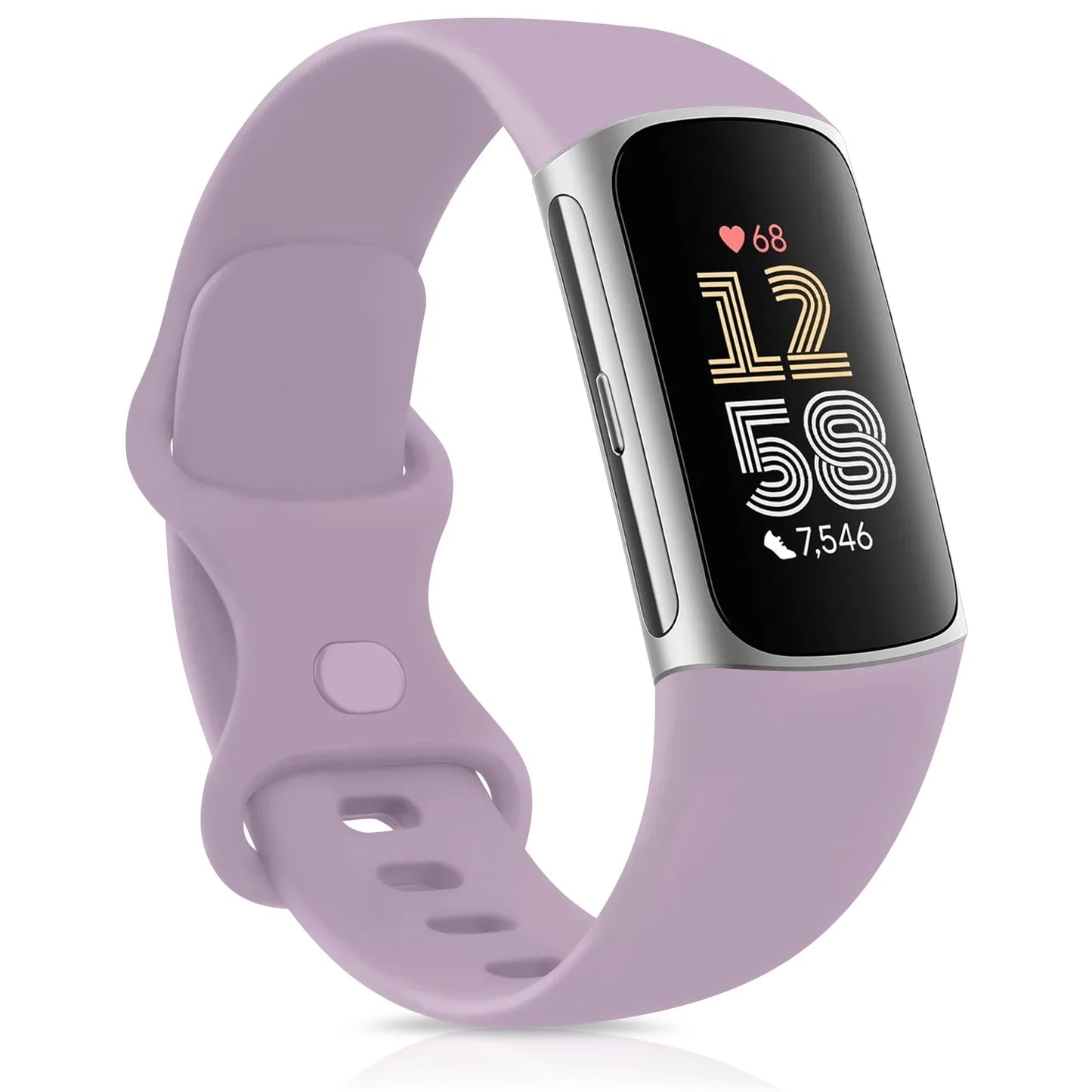 Smartwatch Band for Fitbit Charge 5 6 Strap Adjustable Watchband for Fitbit Charge 5/Charge 6 Correa Wistband Replacement Bands