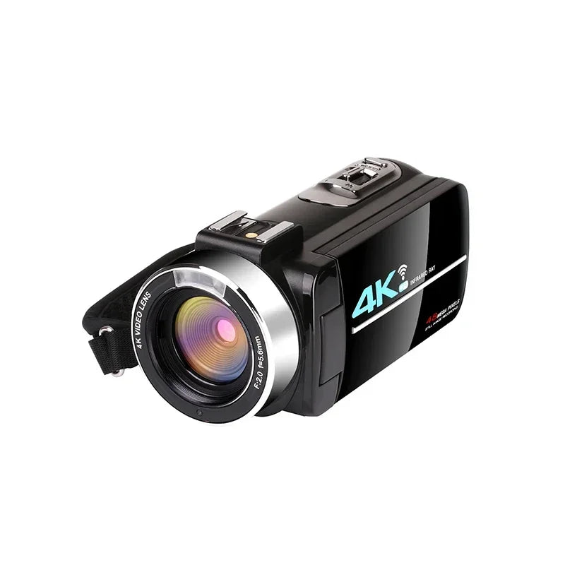4K Video Camera 56MP Digital Video Camera 18X Digital Zoom Camera Recorder Vlog Camera YouTube WiFi Livestream Webcam Camcorder