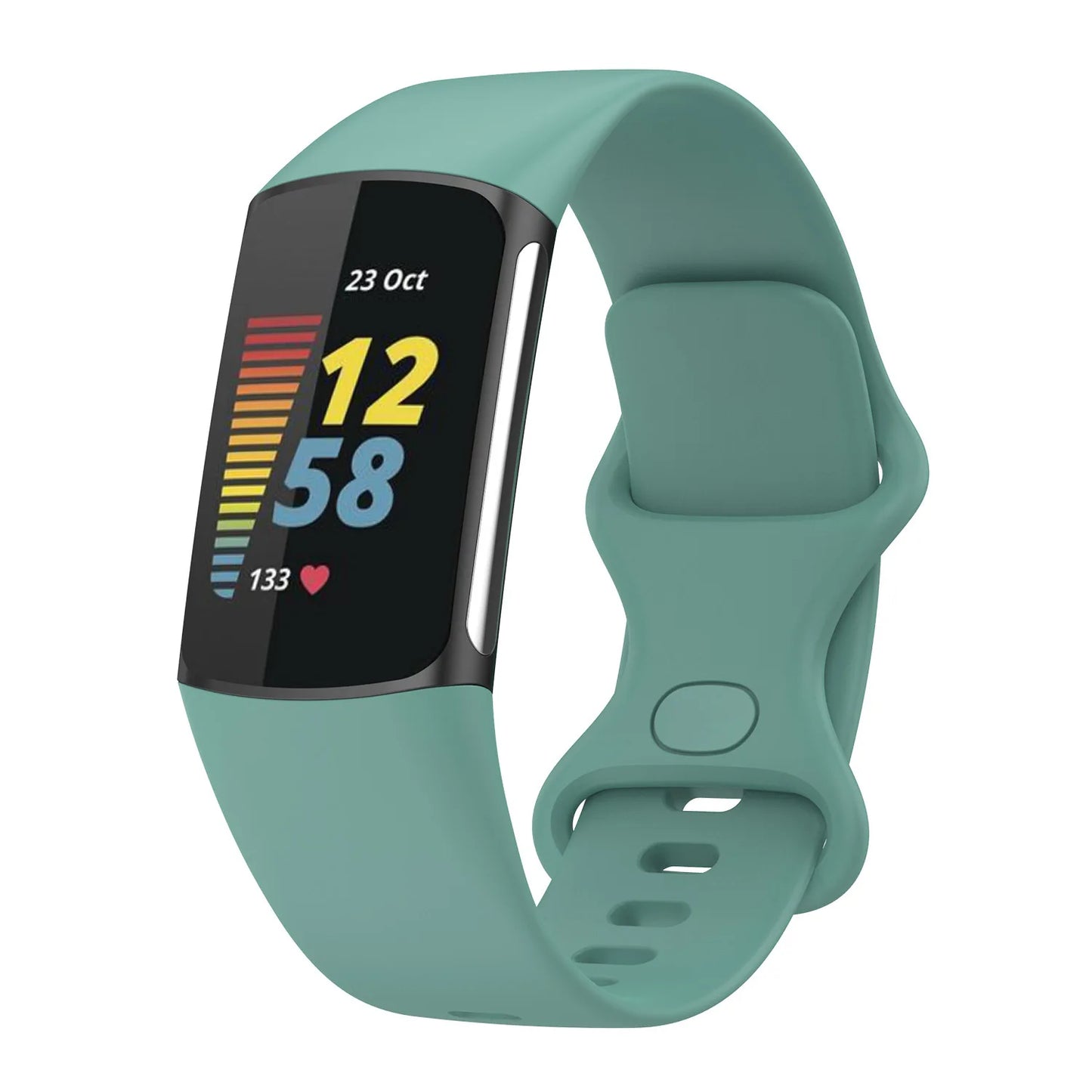 Fitbit Charge 6 band Accessories official soft Replacement wristband Sport Bracelet for Fitbit Charge 5 bands
