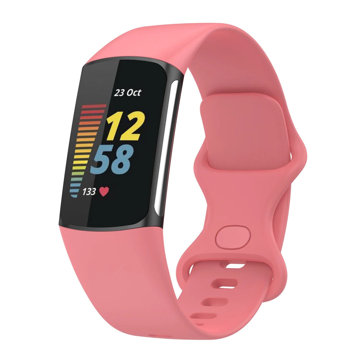 Fitbit Charge 6 band Accessories official soft Replacement wristband Sport Bracelet for Fitbit Charge 5 bands