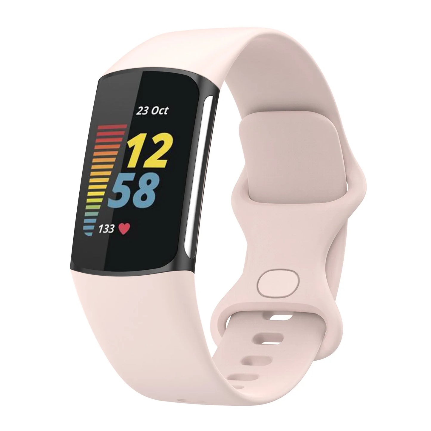 Fitbit Charge 6 band Accessories official soft Replacement wristband Sport Bracelet for Fitbit Charge 5 bands