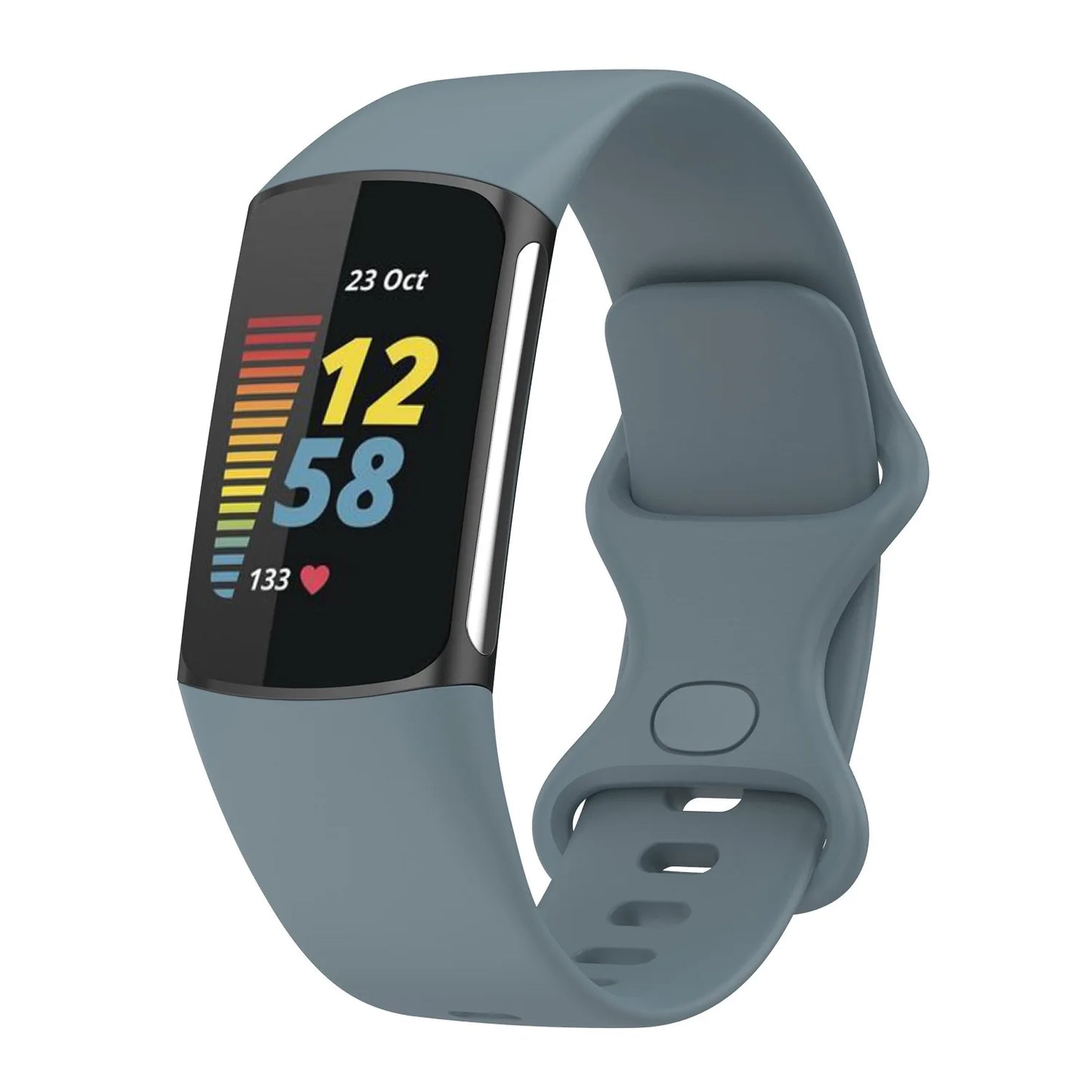 Fitbit Charge 6 band Accessories official soft Replacement wristband Sport Bracelet for Fitbit Charge 5 bands