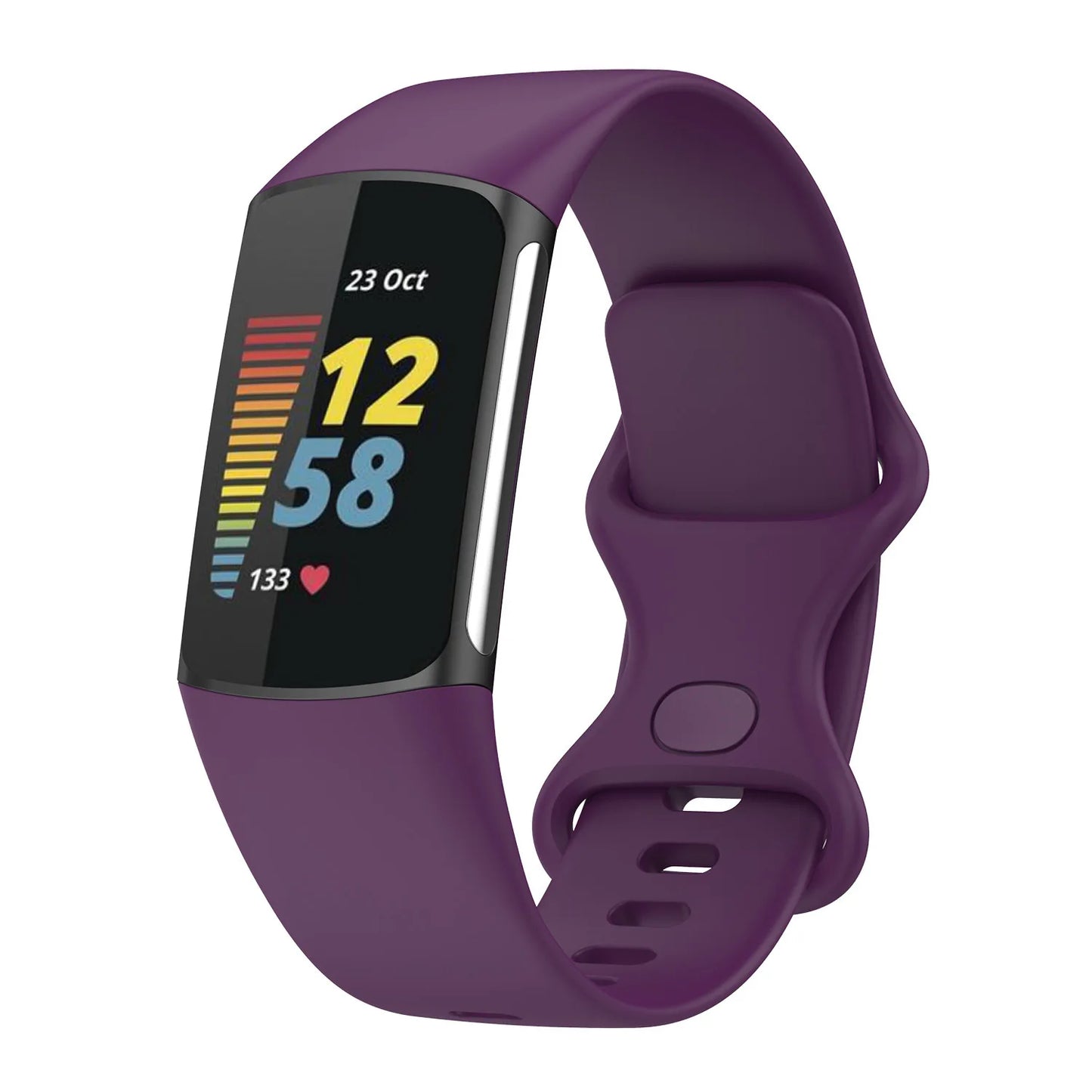 Fitbit Charge 6 band Accessories official soft Replacement wristband Sport Bracelet for Fitbit Charge 5 bands